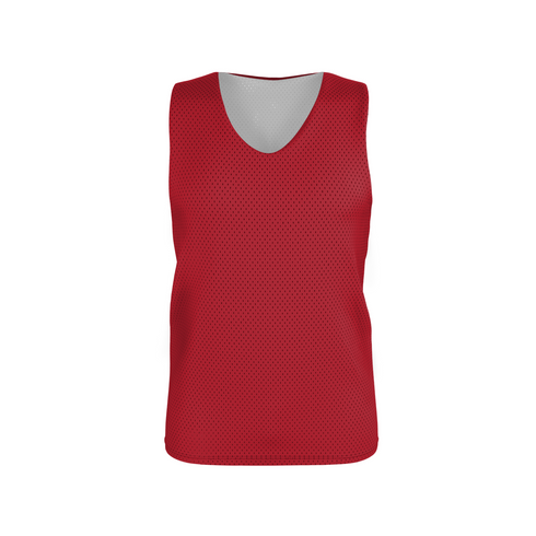 Badger Sport Youth Reversible Mesh Tank (A00118-027403), Color 'Red/White'